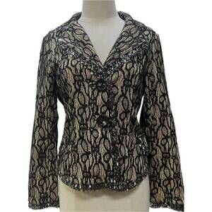 NEW AN REN lace overlay in nude lace